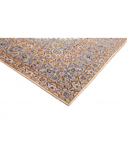 Tappeto Kashan Persia beige bianco 250x346