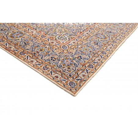 Tappeto Kashan Persia beige bianco 250x346