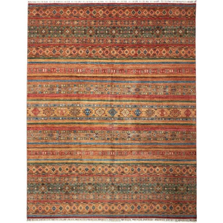 Tappeto Samarkand Pakistan marrone giallo 250x313