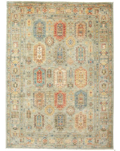Tappeto Tribal Pakistan marrone 166x229