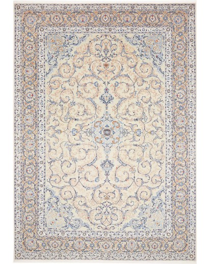 Kashan Persia bianco grigio...