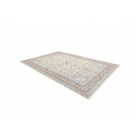 Tappeto Kashan Persia bianco grigio 240x342