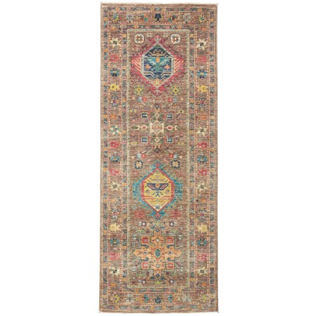 Tappeto Tribal Pakistan marrone 76x202