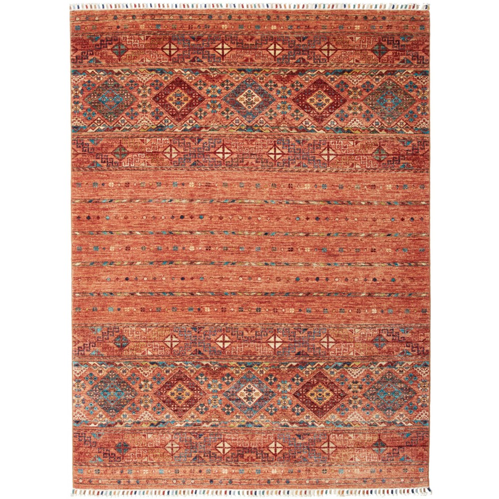 Tappeto Rubin Pakistan rosso 150x202
