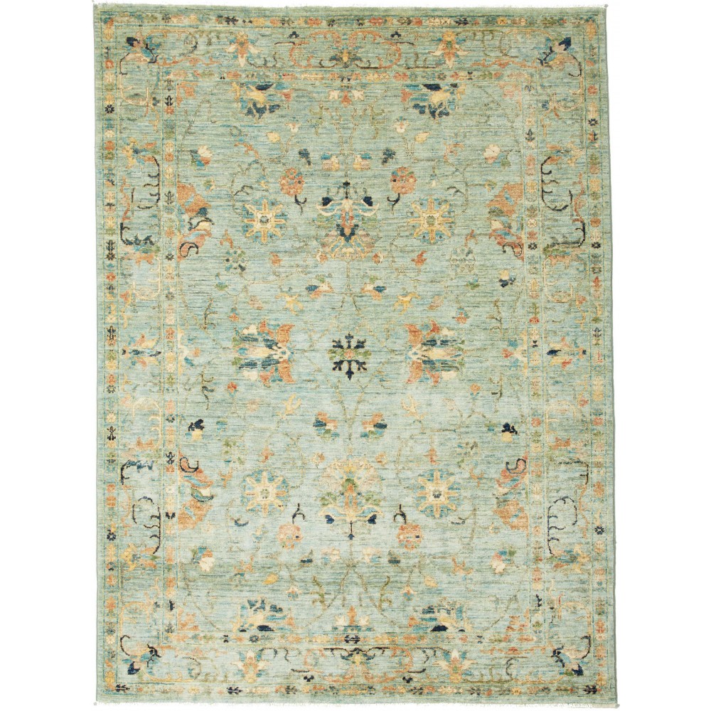 Tappeto Zigler Fine Pakistan azzurro grigio 149x200