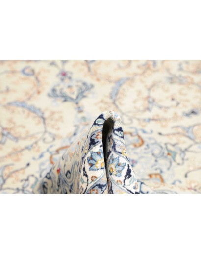 Tappeto Kashan Persia bianco grigio 240x342