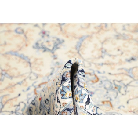 Tappeto Kashan Persia bianco grigio 240x342