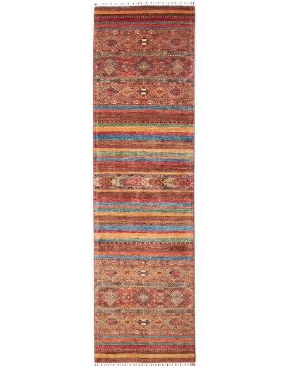 Tappeto Samarkand Pakistan rosso 80x306