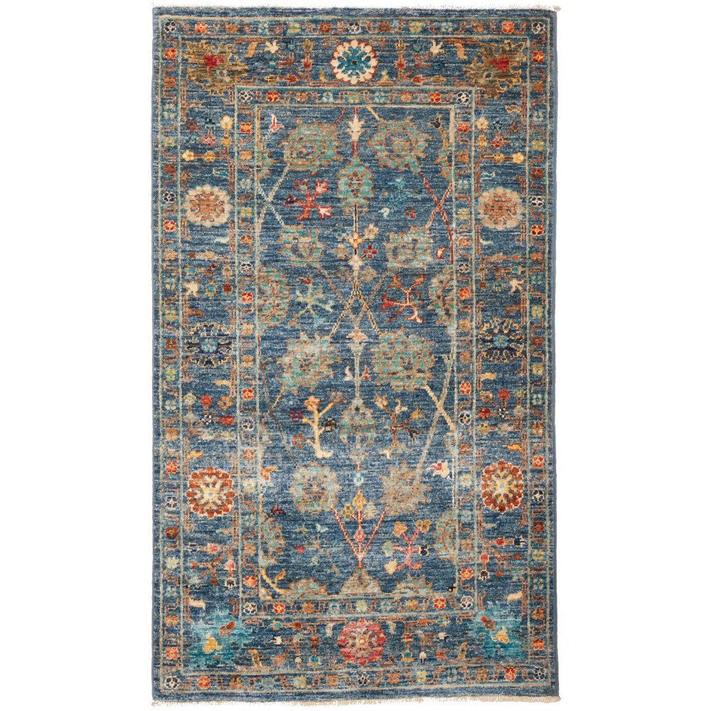 Tappeto Zigler Fine Pakistan azzurro marrone 78x119