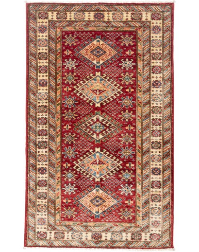 Tappeto Kazak Fine Pakistan marrone 95x155