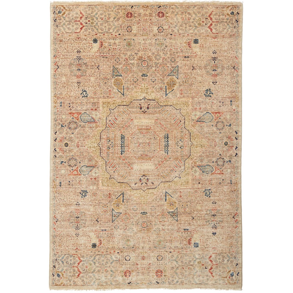 Tappeto Mamlouk Pakistan marrone grigio 126x188