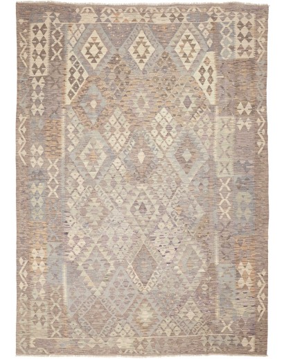 Tappeto Kilim Afghanistan azzurro 212x293