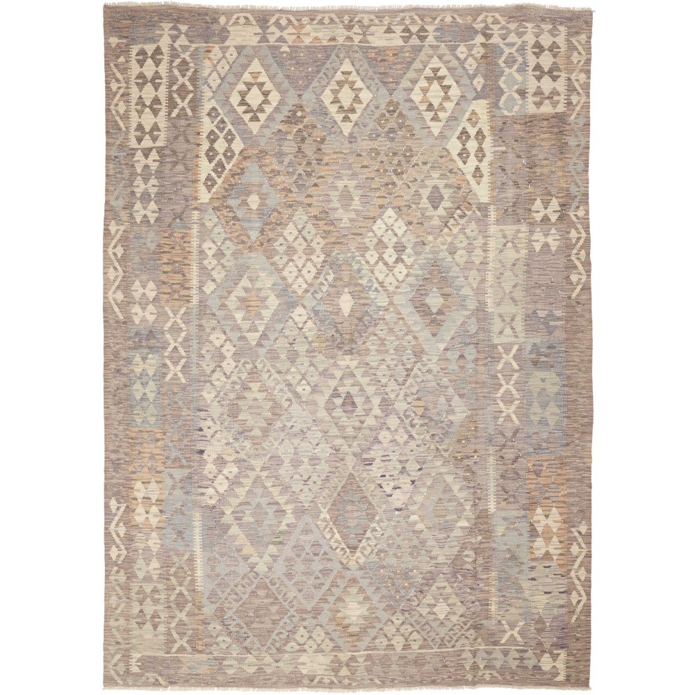 Tappeto Kilim Afghanistan azzurro 212x293