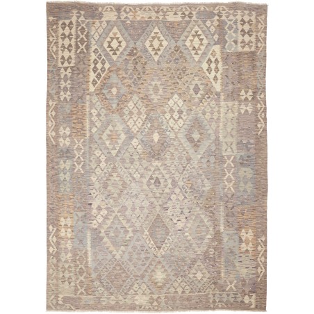 Tappeto Kilim Afghanistan azzurro 212x293
