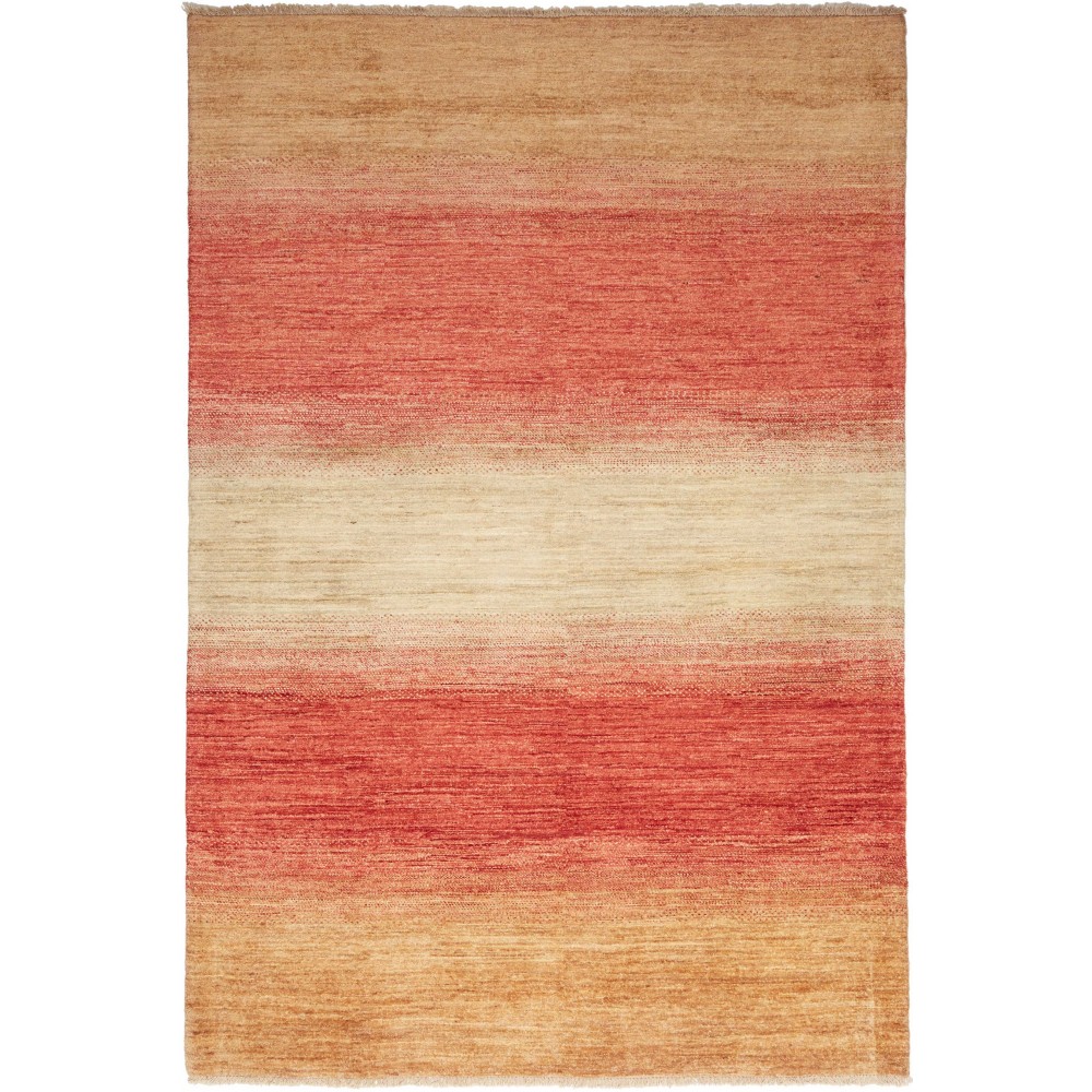 Tappeto Shayan Pakistan arancione beige 59x94