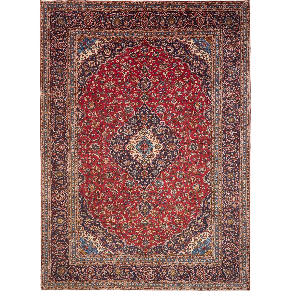 Tappeto Ardakan Persia marrone giallo 300x407