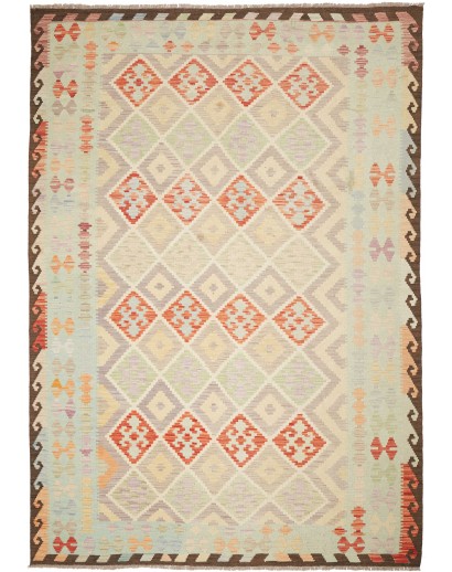 Tappeto Kilim Afghanistan beige 211x302