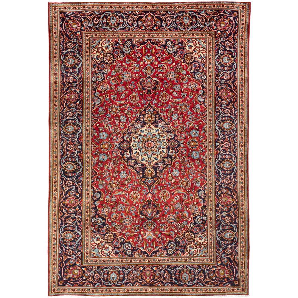 Tappeto Ardakan Persia marrone giallo 203x300