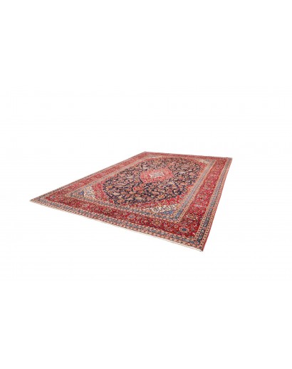 Tappeto Kashan Persia grigio marrone 300x420