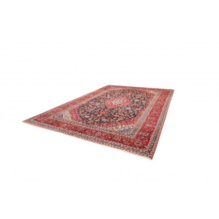 Tappeto Kashan Persia grigio marrone 300x420