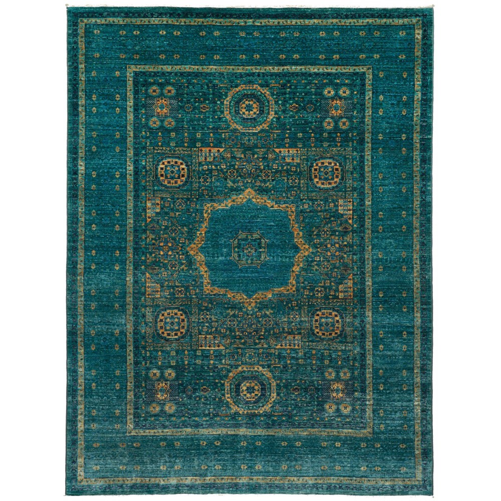 Tappeto Mamlouk Pakistan grigio marrone 152x206