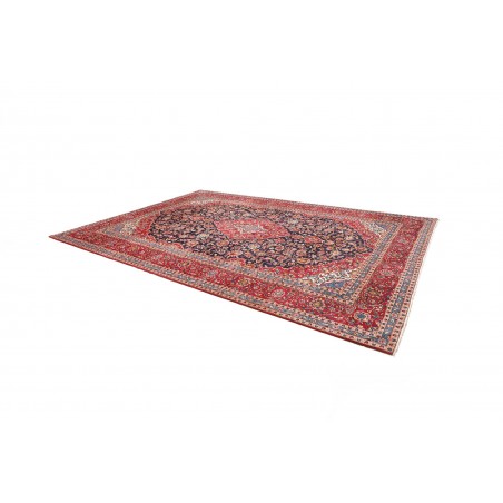 Tappeto Kashan Persia grigio marrone 300x420