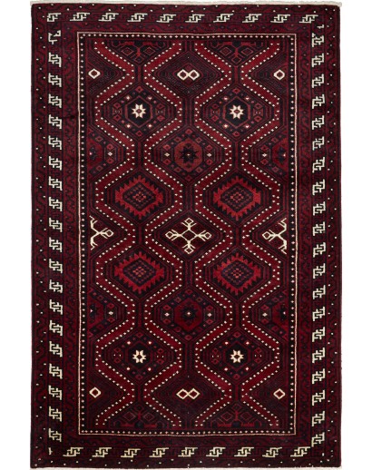 Tappeto Lori Persia blu bianco 176x263