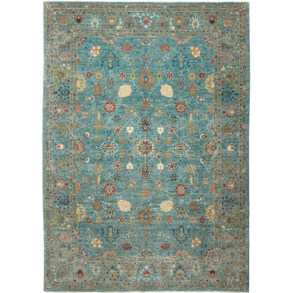Tappeto Shahi Fine Pakistan bianco beige 245x342
