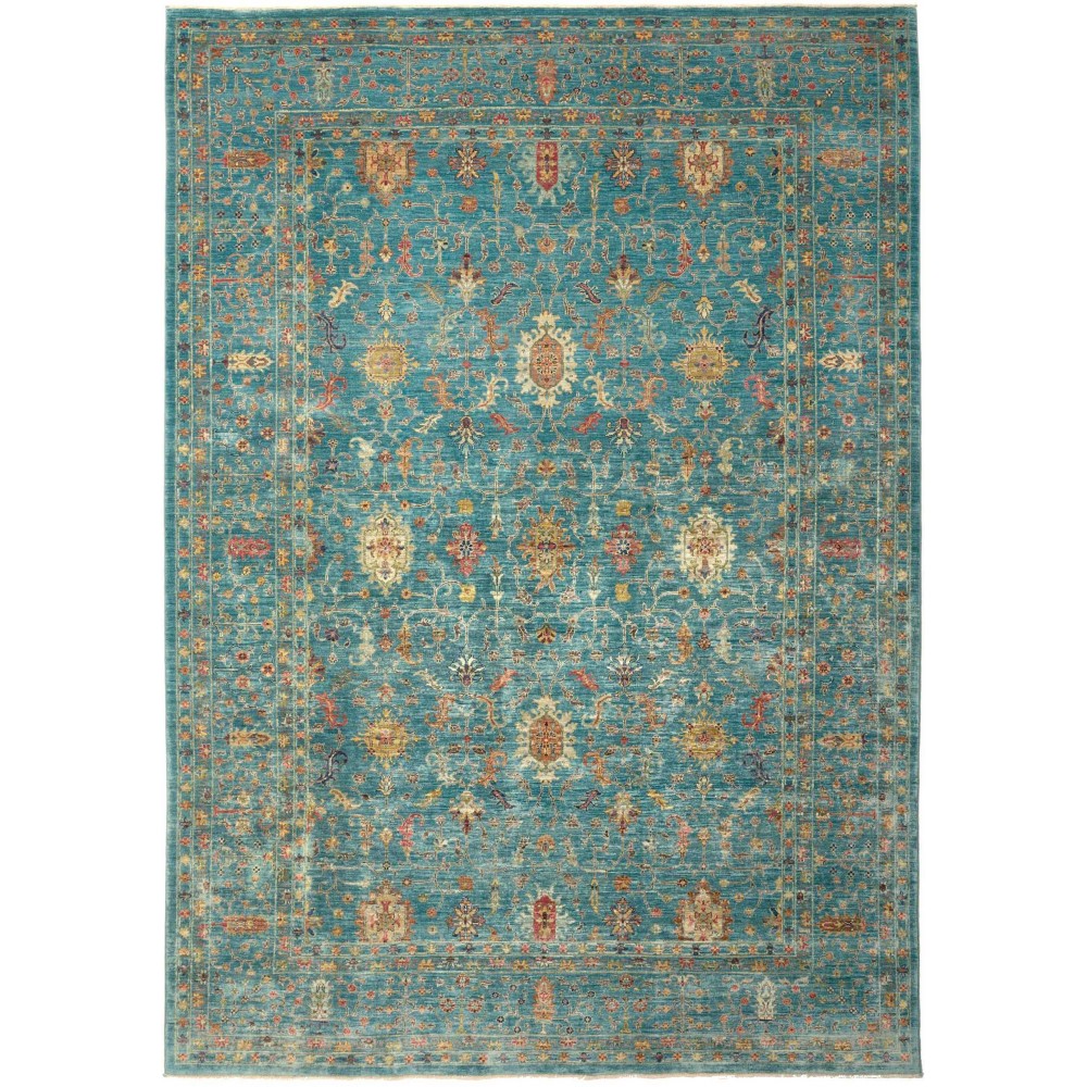 Tappeto Shahi Fine Pakistan bianco marrone 206x295