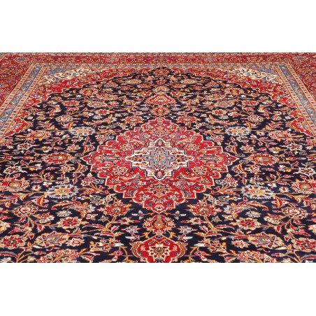 Tappeto Kashan Persia grigio marrone 300x420