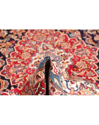 Tappeto Kashan Persia grigio marrone 300x420