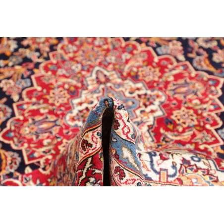 Tappeto Kashan Persia grigio marrone 300x420