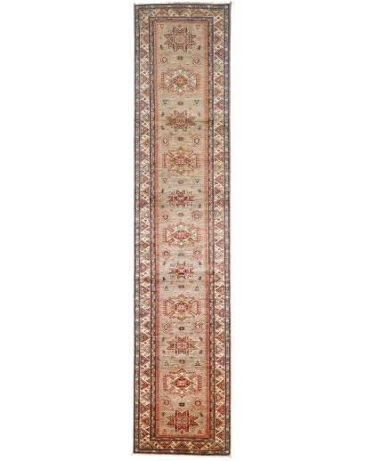 Tappeto Kazak Fine Pakistan marrone 83x578
