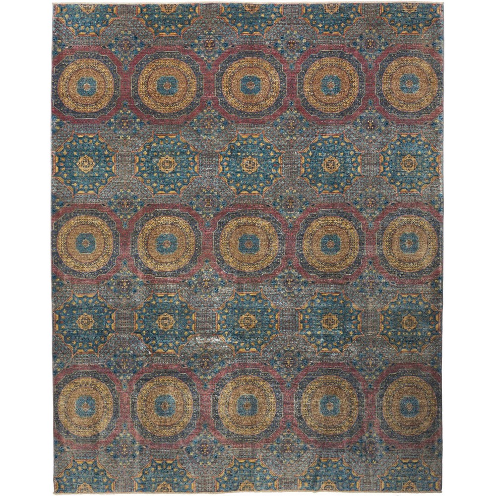 Tappeto Mamlouk Pakistan azzurro 246x303