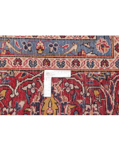 Tappeto Kashan Persia grigio marrone 300x420