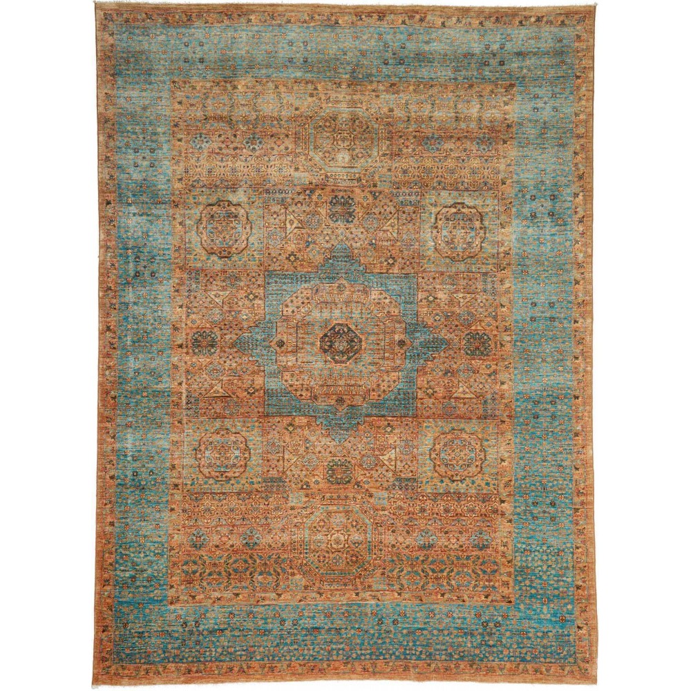 Tappeto Mamlouk Pakistan bianco grigio 172x235