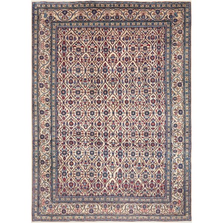 Tappeto Kashan Persia beige grigio 240x330