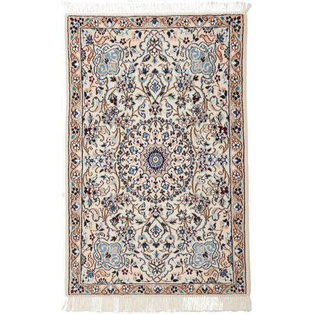 Tappeto Nain 9La Persia bianco grigio 61x94