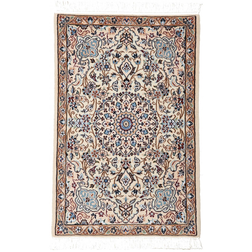 Tappeto Nain 9La Persia beige grigio 63x96