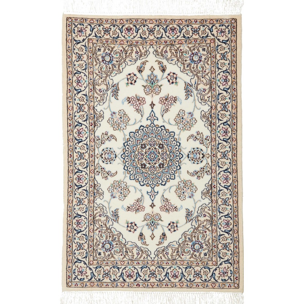 Tappeto Nain 6La Persia bianco 65x98