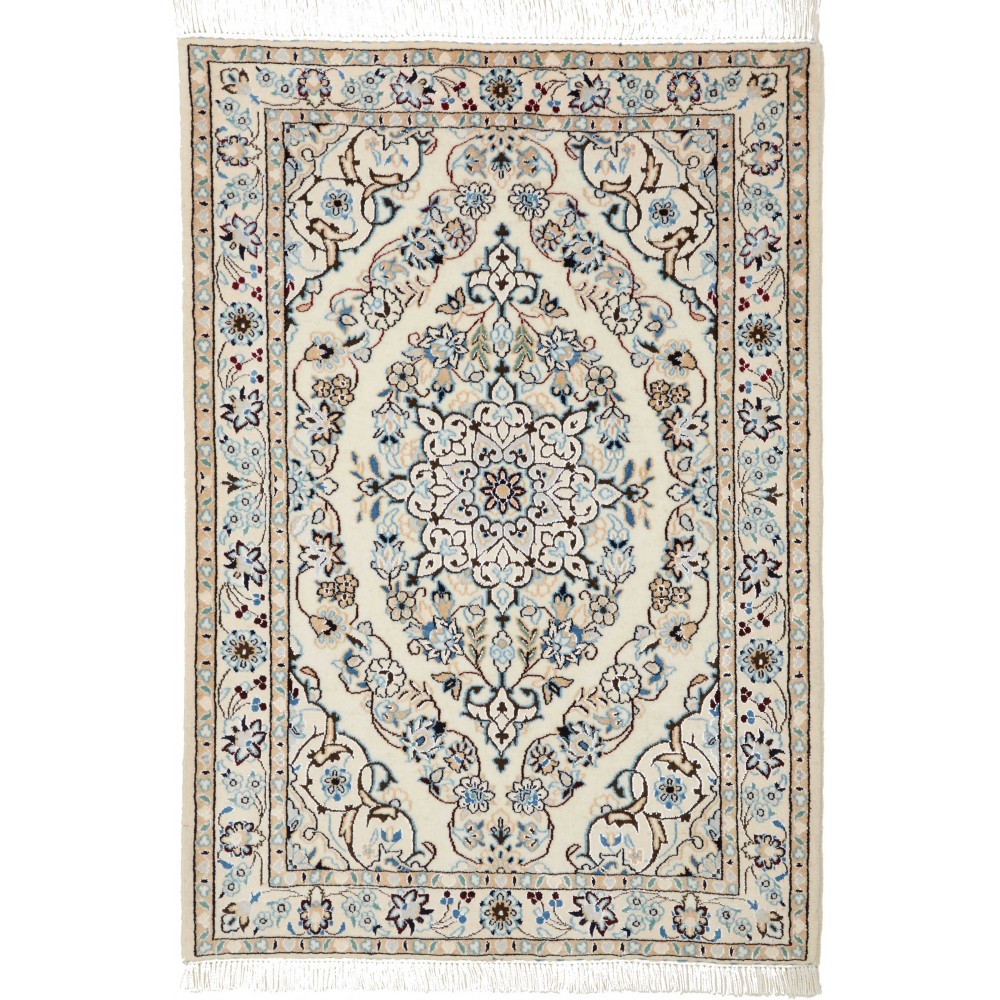 Tappeto Nain 6La Persia beige bianco 66x95