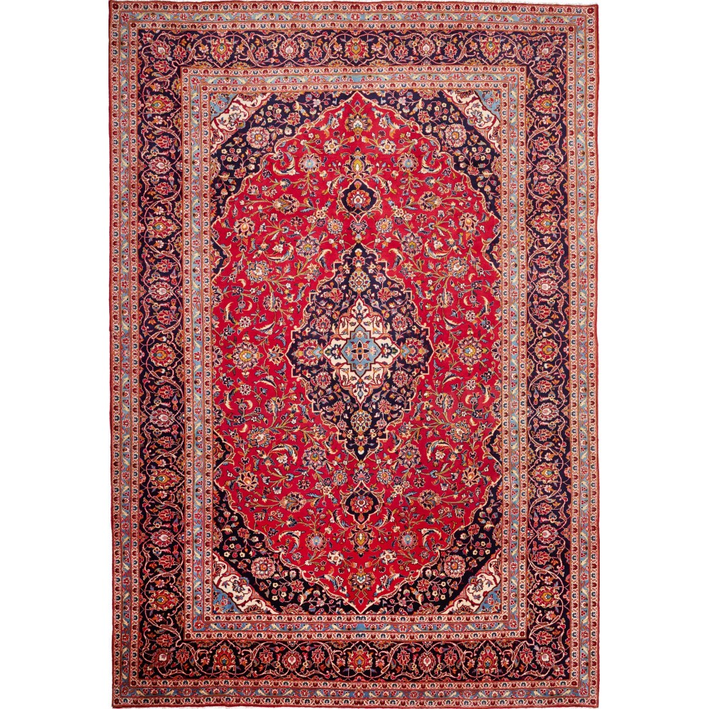 Tappeto Ardakan Persia rosso blu 250x360