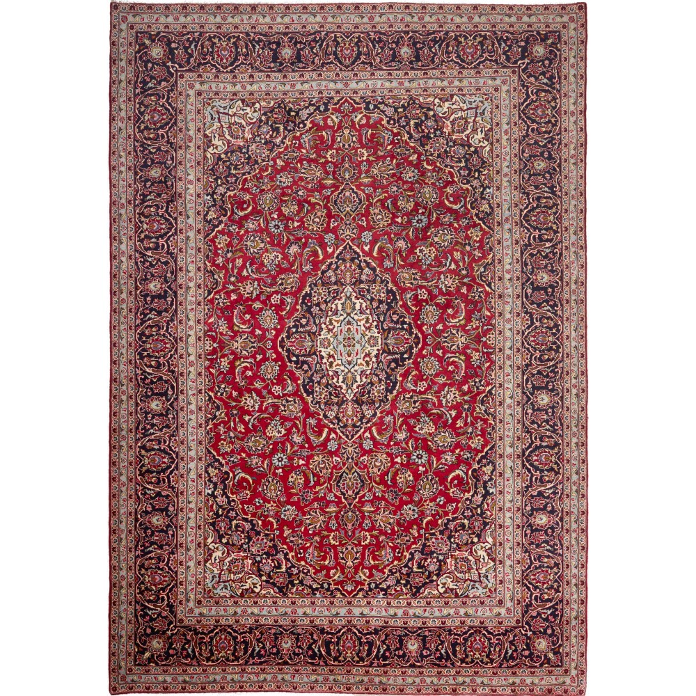 Tappeto Ardakan Persia marrone giallo 243x355