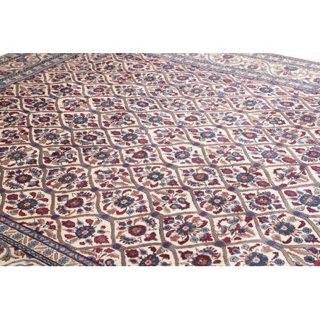 Tappeto Kashan Persia beige grigio 240x330