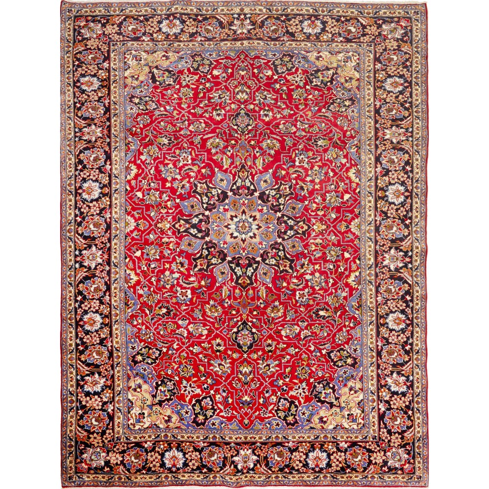 Tappeto Nadjafabad Persia marrone giallo 257x346