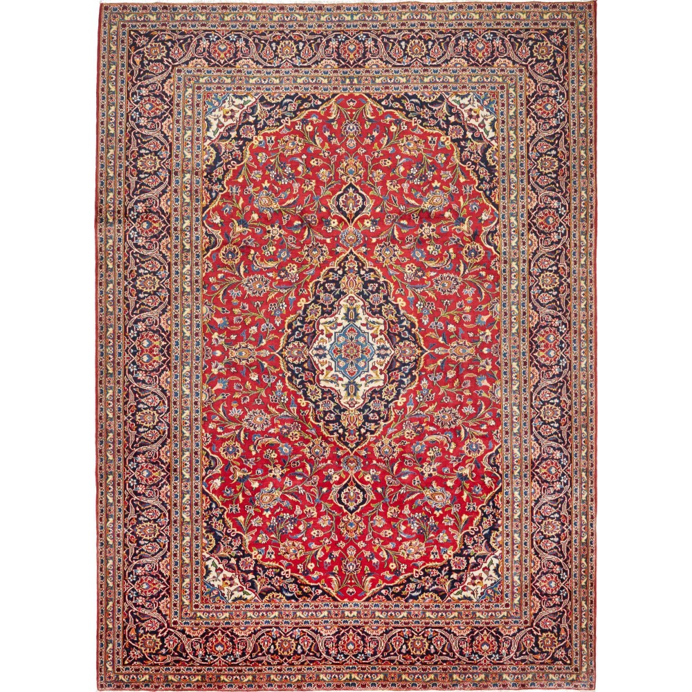 Tappeto Ardakan Persia marrone giallo 260x358