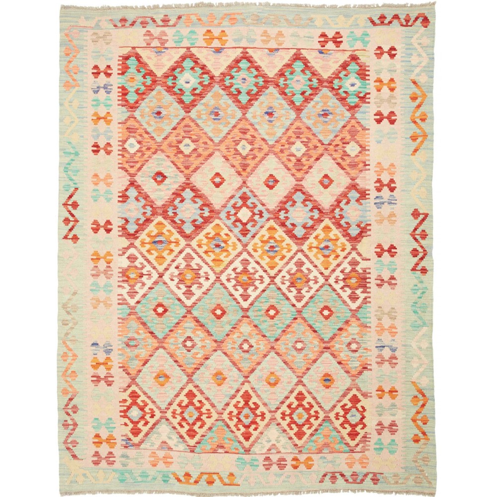 Tappeto Kilim Afghanistan giallo 156x197