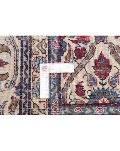 Tappeto Kashan Persia beige grigio 240x330