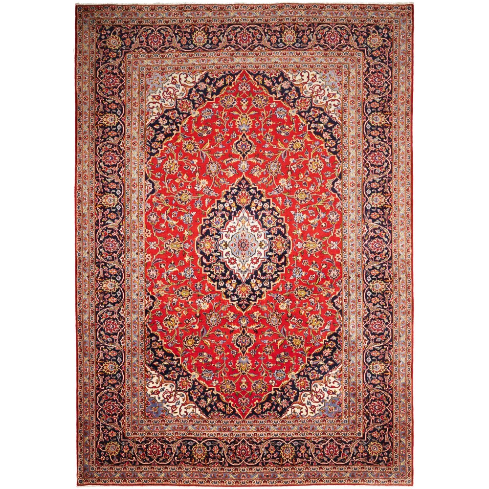 Tappeto Ardakan Persia marrone giallo 242x348