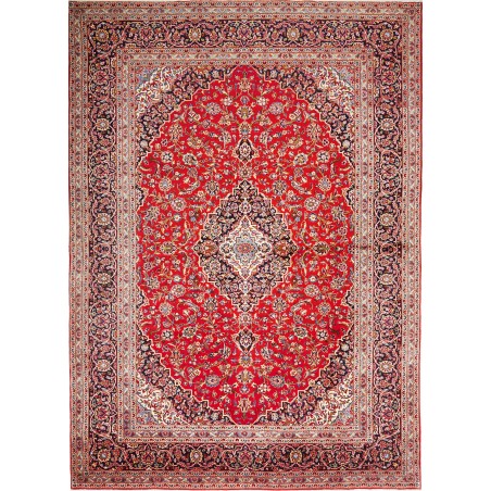 Tappeto Ardakan Persia marrone beige 252x350